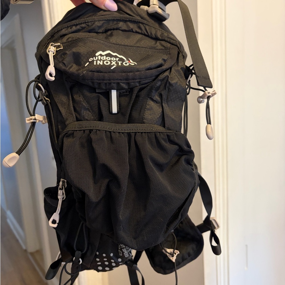 Outdoor Black Hiking or Running Backpack